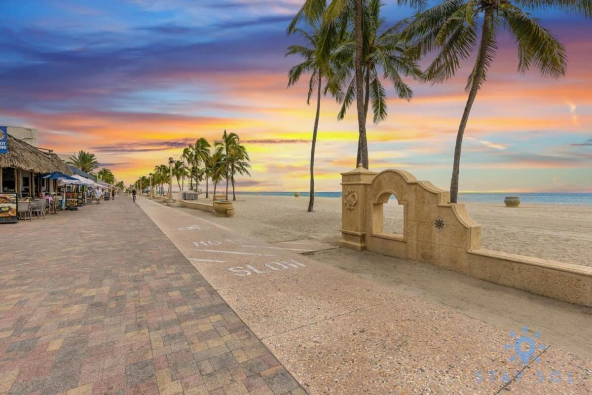 Ocean View - Balcony - Hollywood Beach Broad-Walk 외부 사진