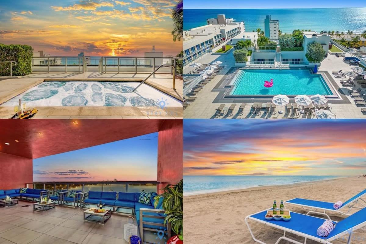 Ocean View - Balcony - Hollywood Beach Broad-Walk 외부 사진